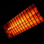 Side,Picture,Of,An,Old,Vintage,Tube,Infrared,Heater,With